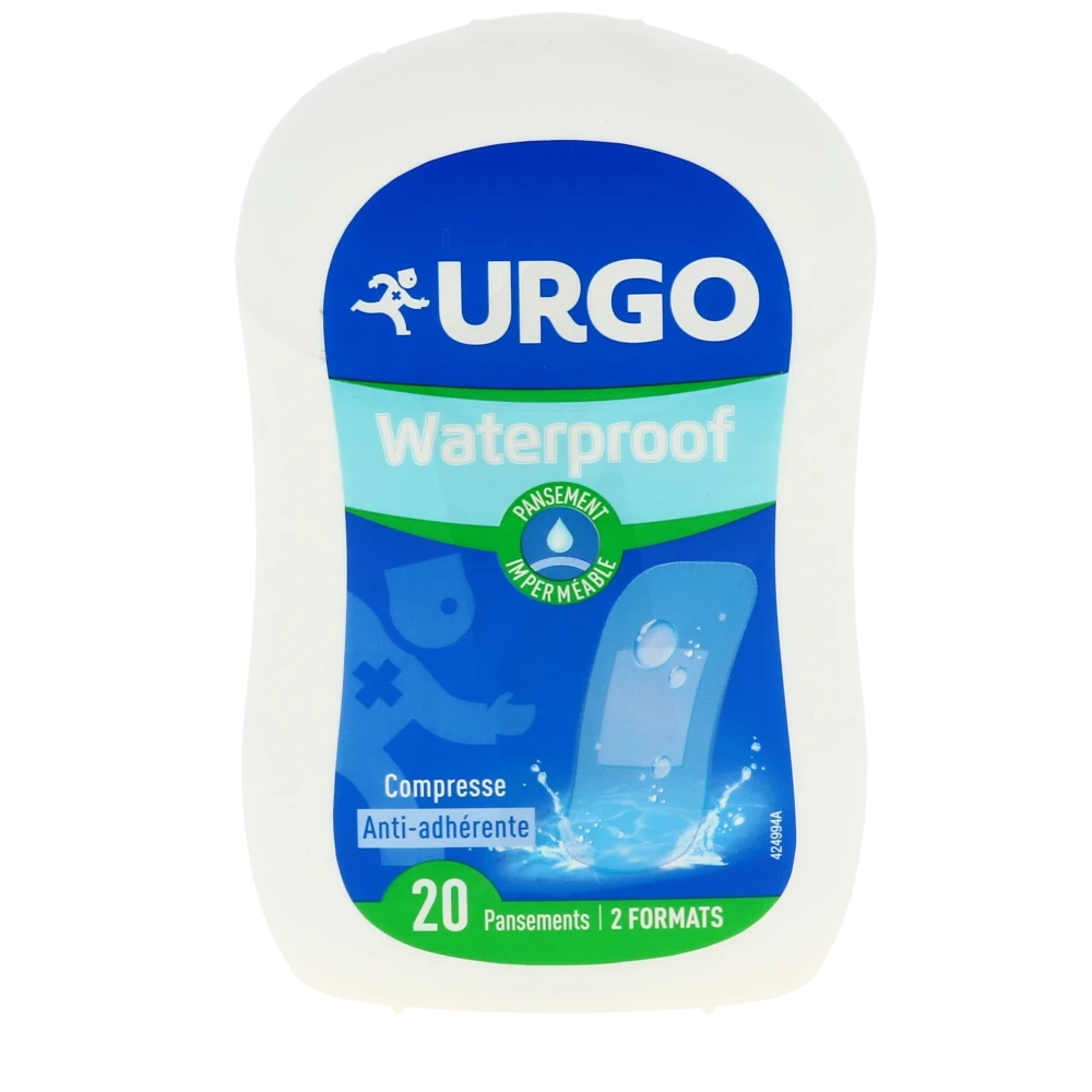 Urgo Pansements Prédécoupés Waterproof Boîte De 20