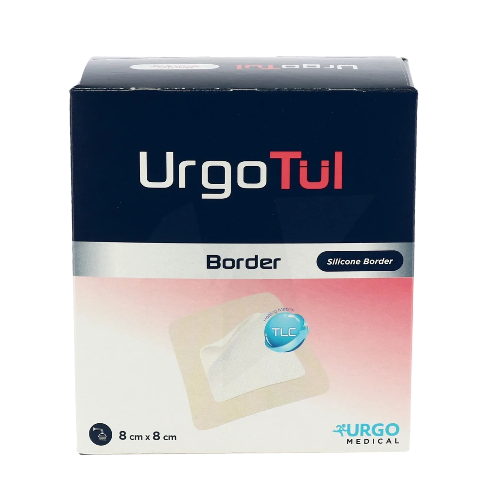 Urgotul Border, 8 Cm X 8 Cm Boîte De 16