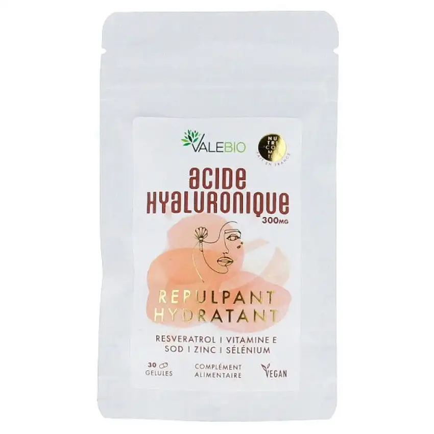 Valebio - Acide hyaluronique 300mg - 30 gélules
