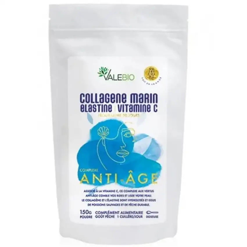 Valébio - Collagène marin anti âge - 150g