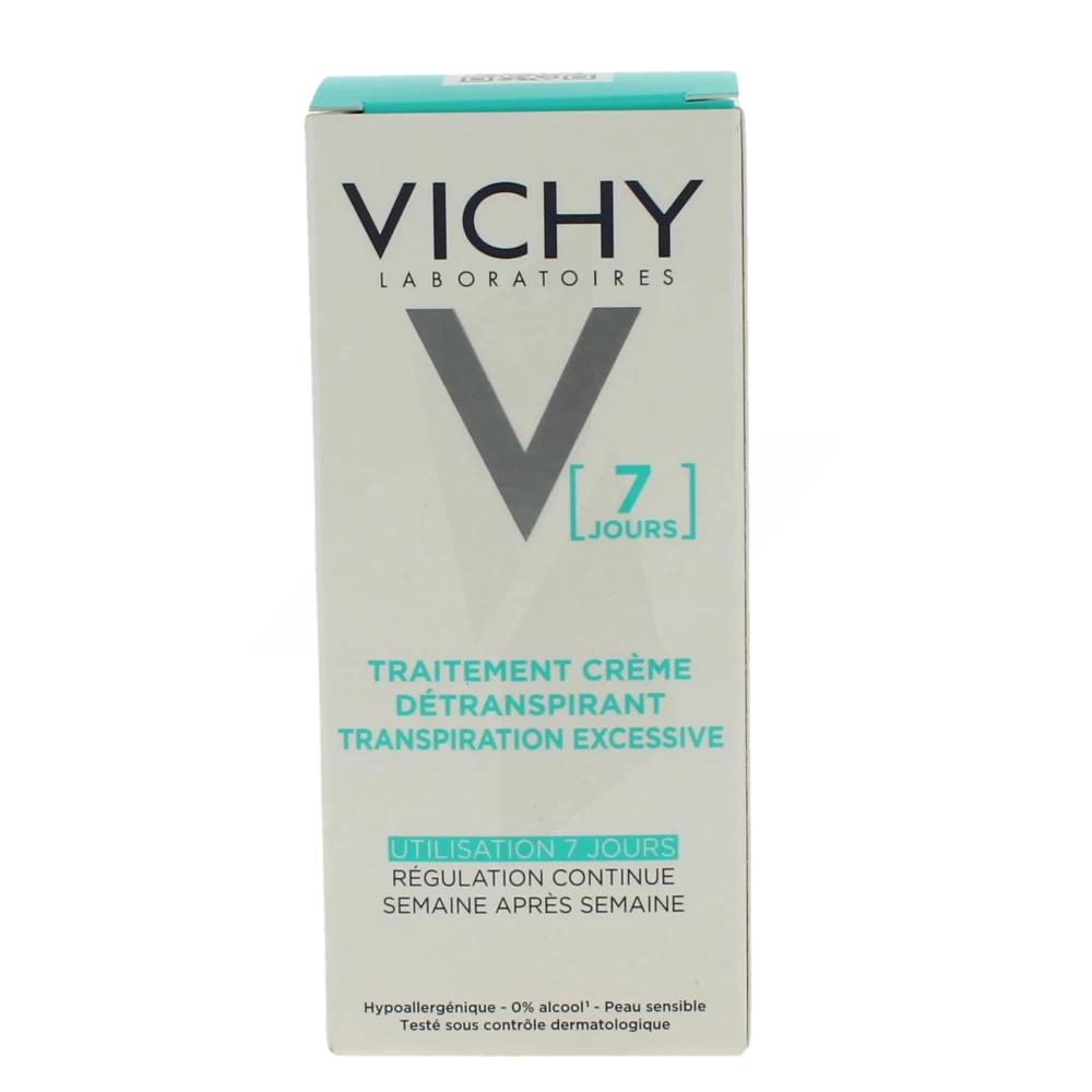 Vichy Déodorant Anti-transpirant Crème 7 Jours Tube De 30 Ml