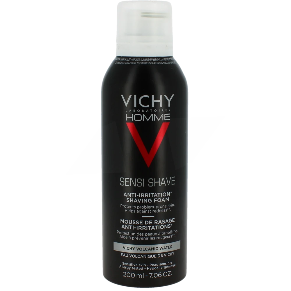 Vichy Homme Mousse à Raser Anti-irritations Spray De 200 Ml