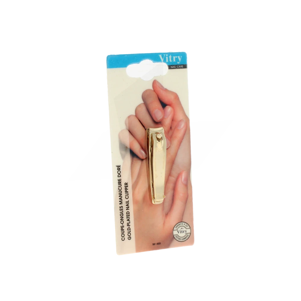 Vitry Coupe-ongles De Poche Sans Chainette Doré