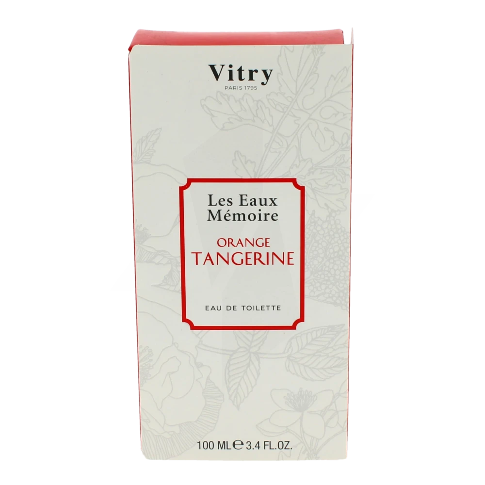 Vitry Eau De Toilette Orange Tangerine Vaporisateur De 100 Ml