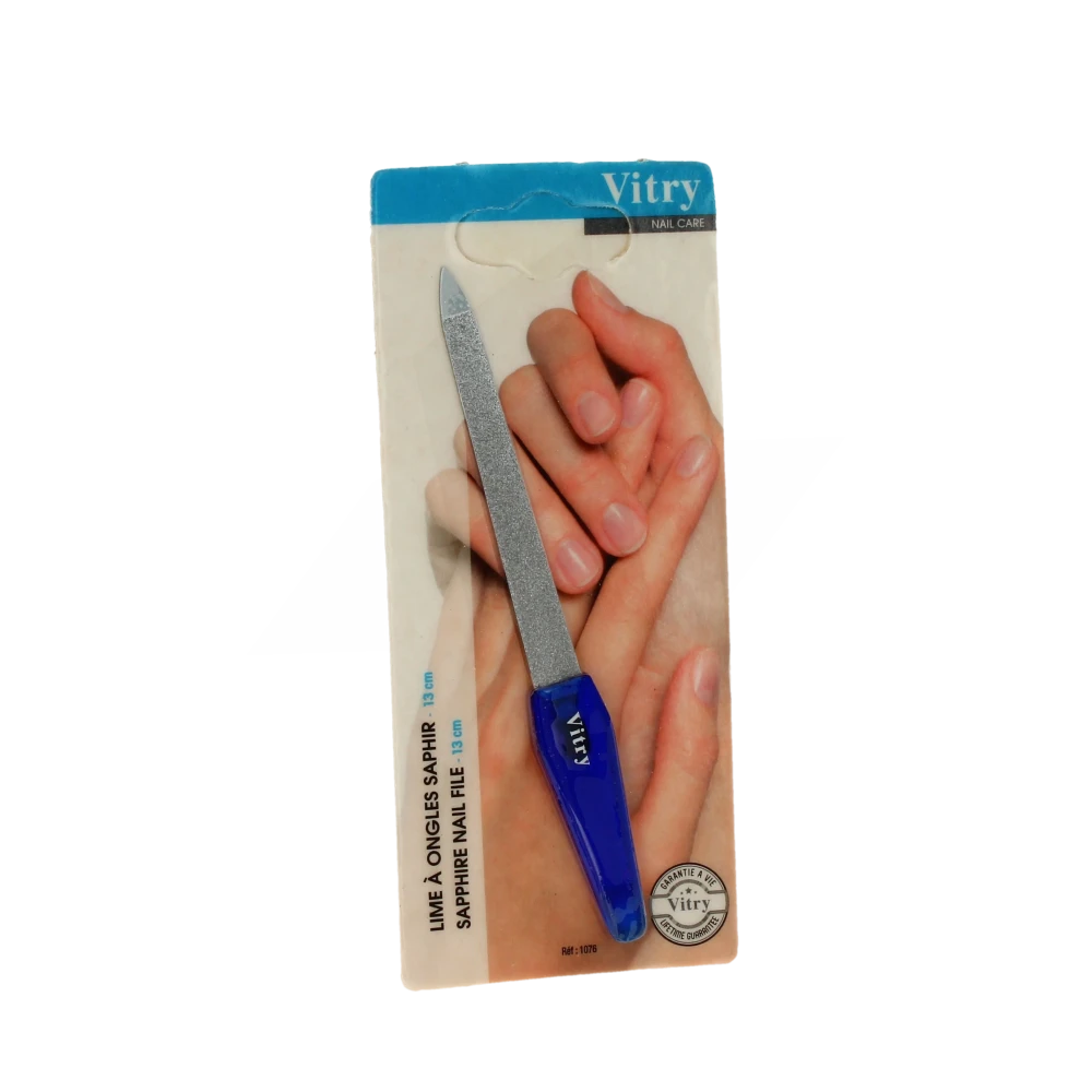 Vitry Lime à Ongles Saphir 13 Cm