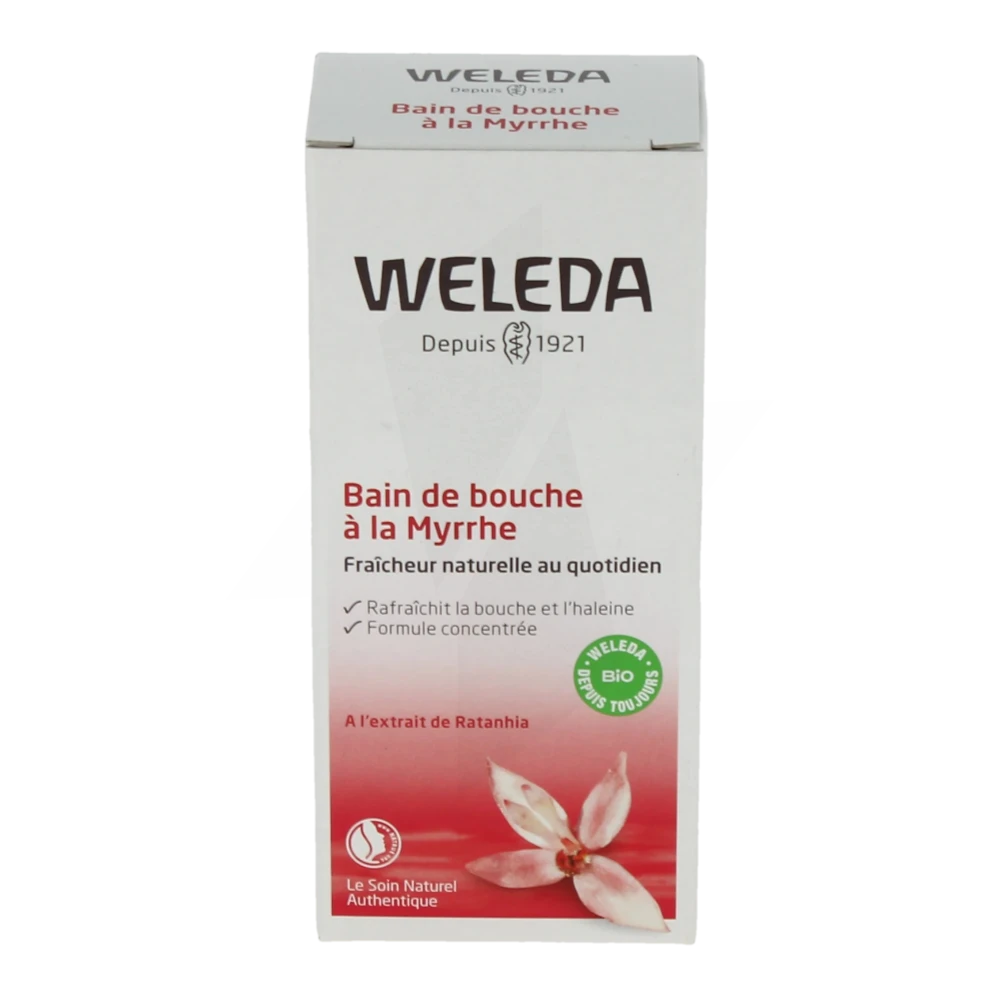 Weleda Bain De Bouche à La Myrrhe 50 Ml