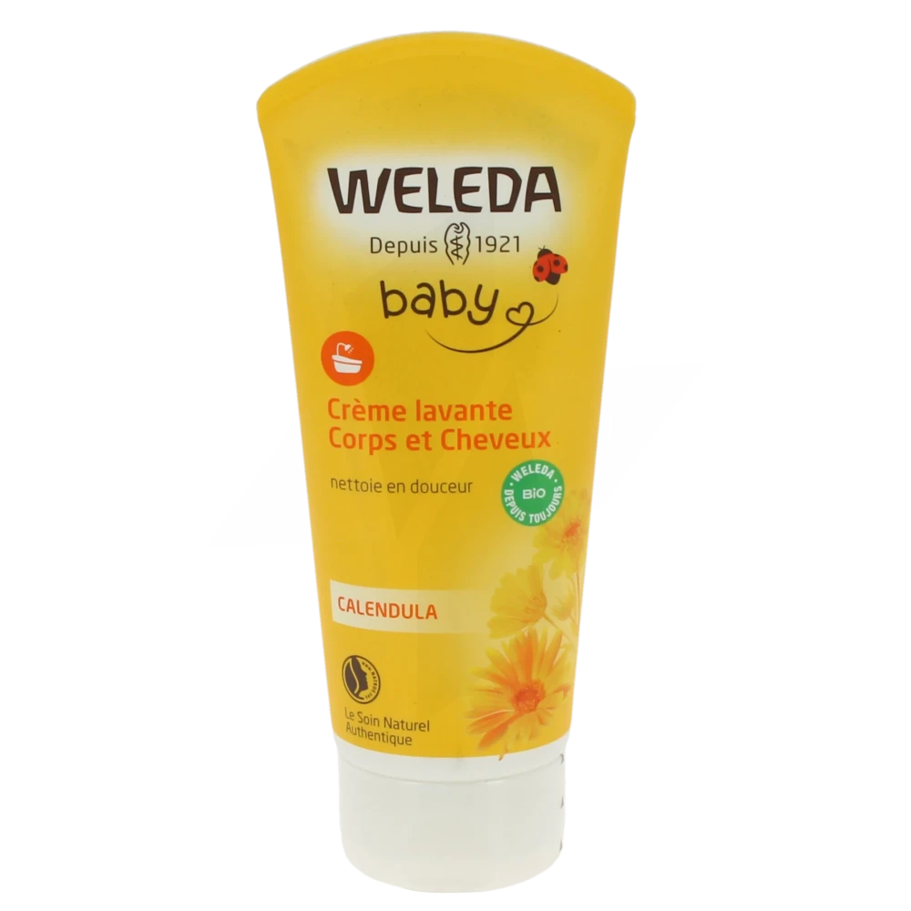 Weleda Crème Lavante Corps Et Cheveux 200 Ml