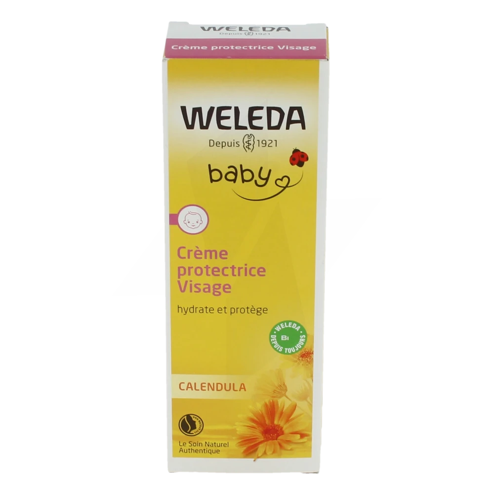 Weleda Crème Protectrice Visage Au Calendula 30 Ml