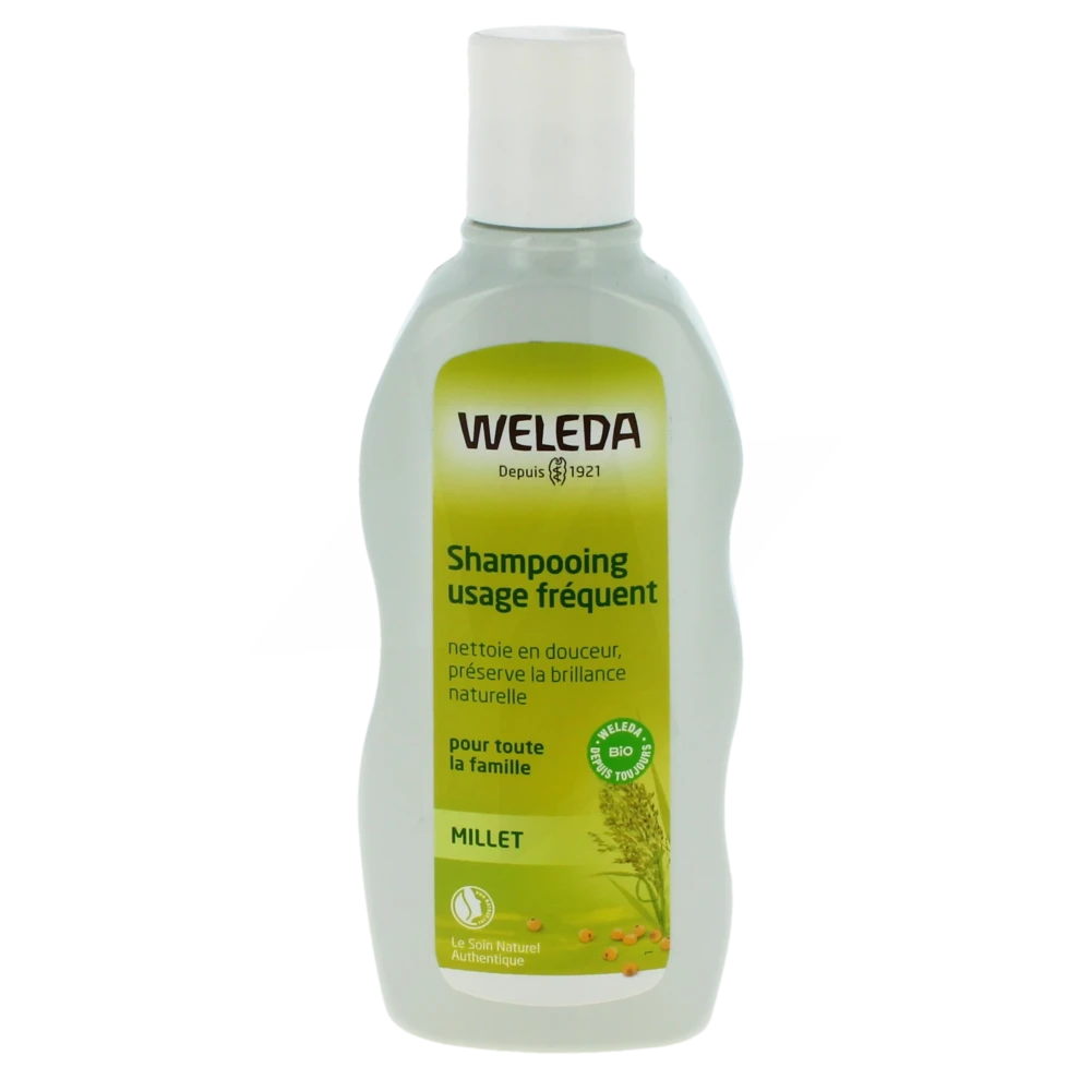 Weleda Shampoing Usage Fréquent Au Millet 190 Ml