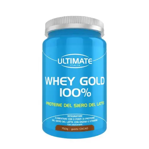 Ultimate Whey Gold Complément Alimentaire 100% Goût Cacao 750g