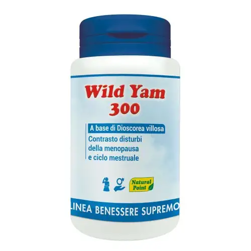 Wild Yam 300 Supremo Natural Point Ligne Bien-être 50 Capsules