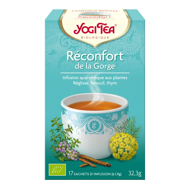 YOGI TEA Reconfort de la gorge