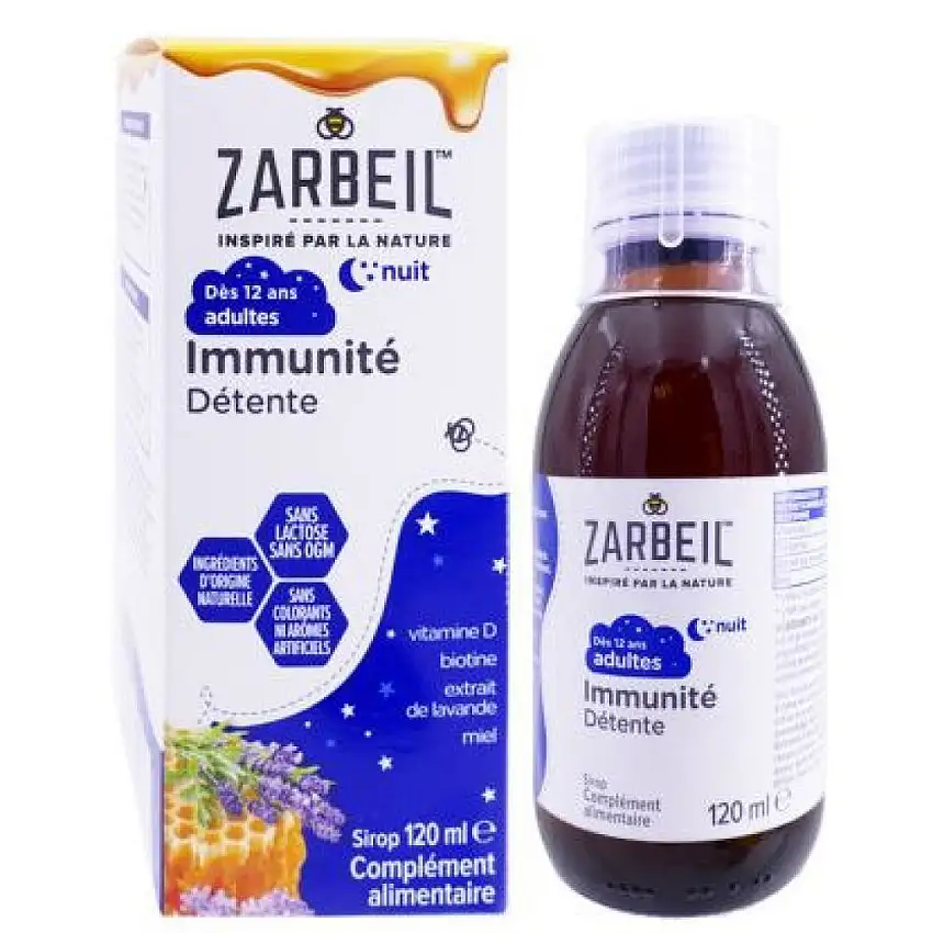 Zarbeil - Immunité détente nuit - 120mL